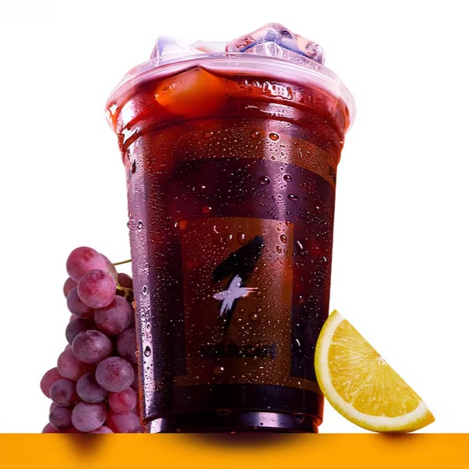 Uma mistura incrivelmente refrescante de uva com limão