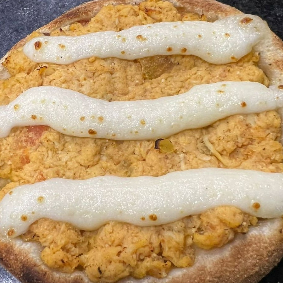 Frango temperado e Catupiry