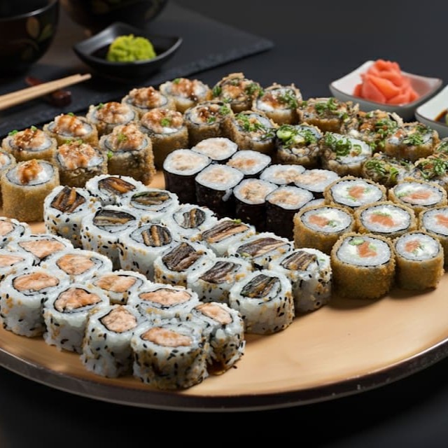 Escolha até 5 opções de enrolados