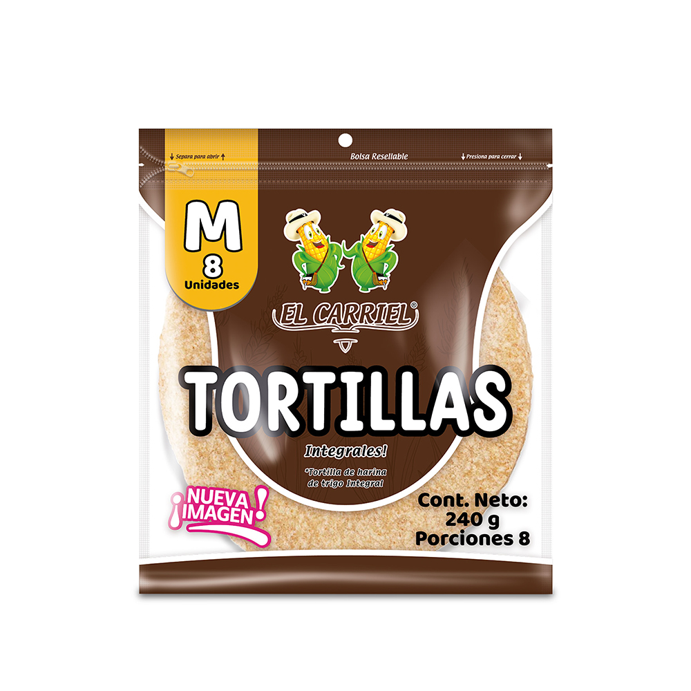 TORTILLA EL CARRIEL INTEGRAL*8U