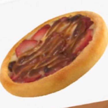 Morango e chocolate branco.