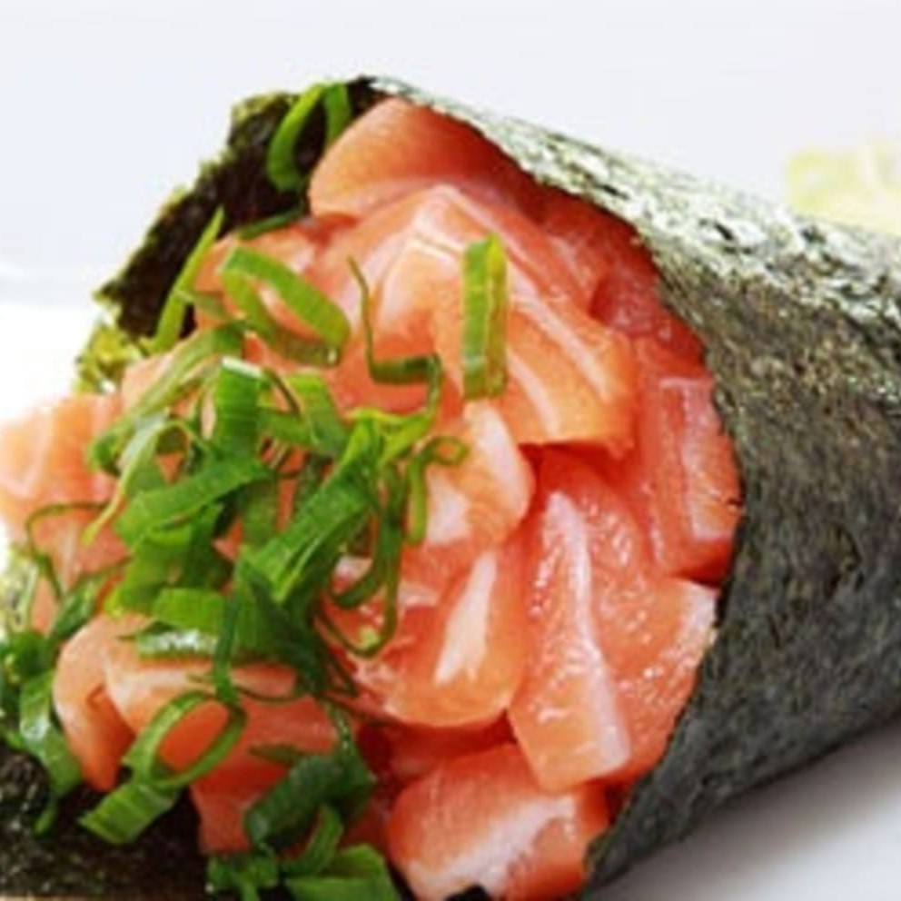 Salmão creem cheese e cebolinha