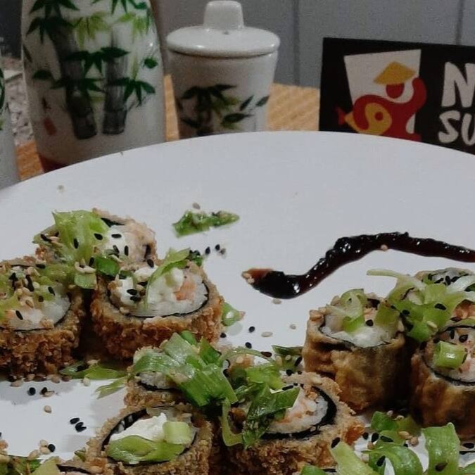 12 Hot Philadelphia - 6 Hot Skin - 6 Ebi Hot(camarão)