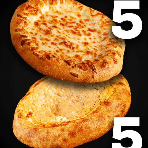 5 Esfirras de muçarela e 5 Esfirras de Frango