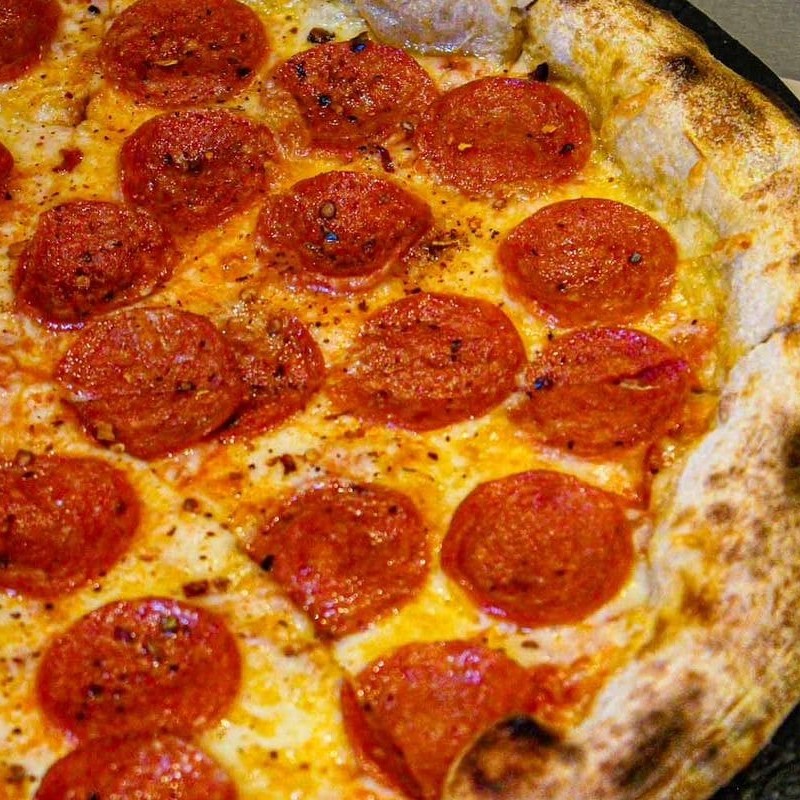 As melhores pizzas com massas de longa fermentação.