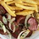 Acompanha: Arroz, Feijão e Farofa