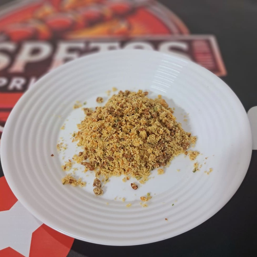 1 PORÇÃO DE FAROFA.