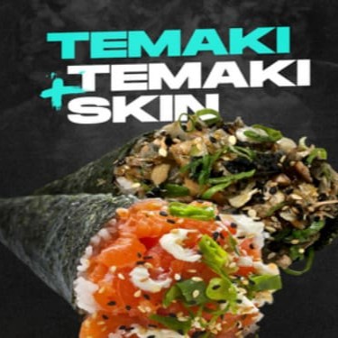 Compre um temaki à sua escolha e ganhe um temaki skin!