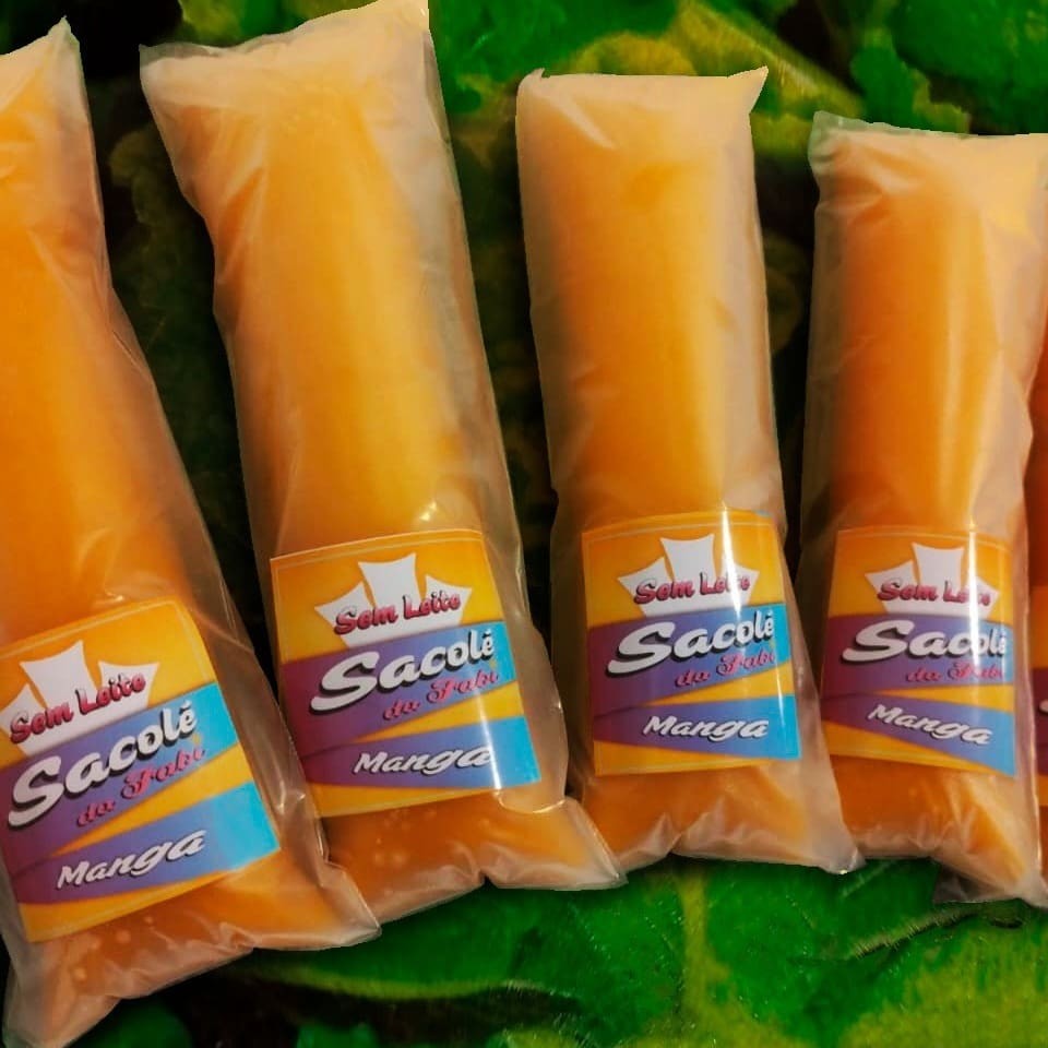 Feito com a deliciosa manga palmer.