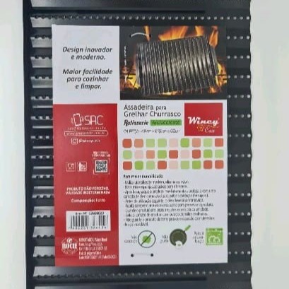 Rotisserie, design inovador e de fácil limpeza.