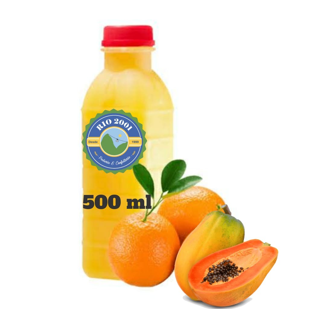 Desfrute do nosso delicioso 'Suco de Laranja com Mamão Natural de 500ml'. Uma perfeita combinação de sabores revigorantes e naturais, elaborada com laranjas frescas, recém-colhidas, e mamão maduro na medida certa. Este suco, rico em nutrientes vitais, oferece um sabor inigualável e uma explosão de vitalidade e frescor. É a escolha ideal para quem busca uma opção saborosa e saudável na categoria de 'Açaí, Vitaminas e Sucos'. Experimente e sinta a diferença acordando seus sentidos!
