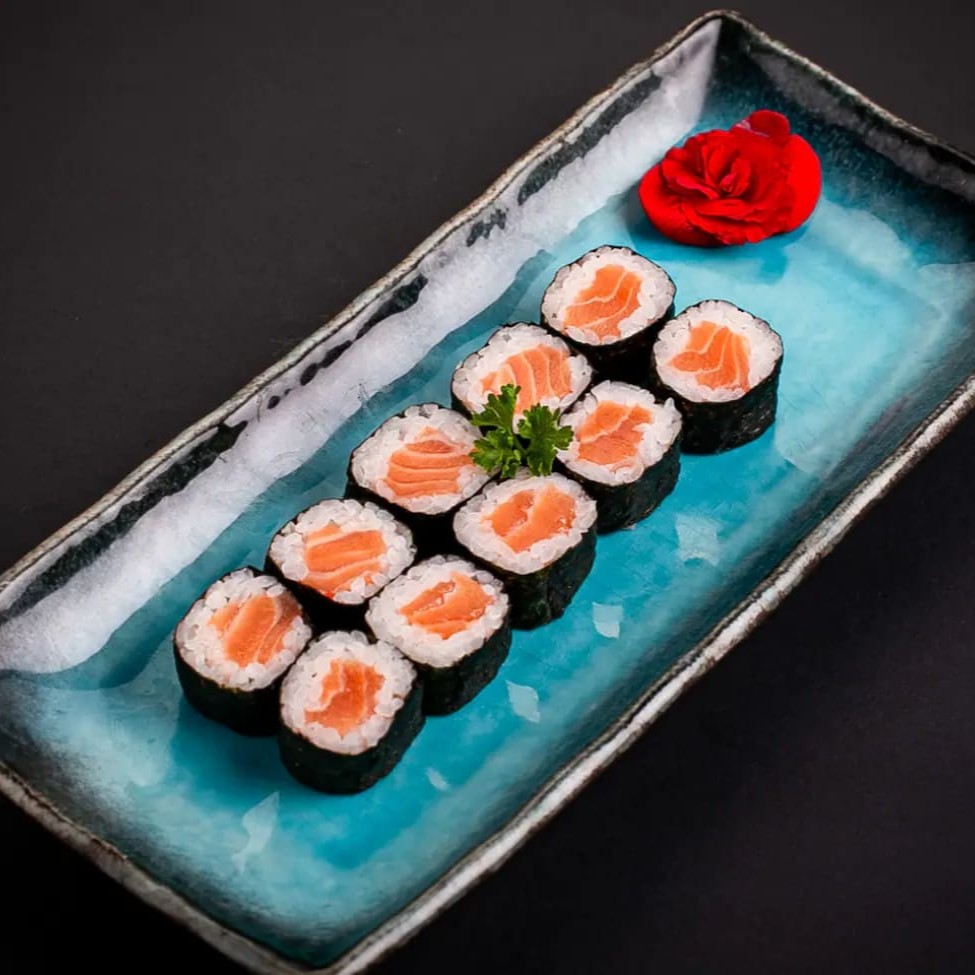 Alga arroz cebolinha creme cresse