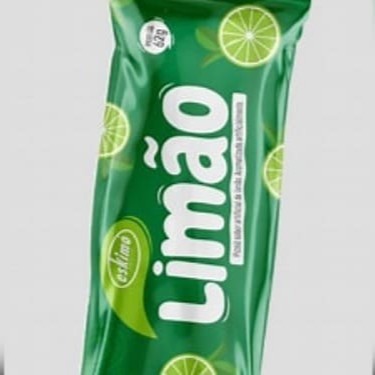 Picolé sabor artificial de Limão.