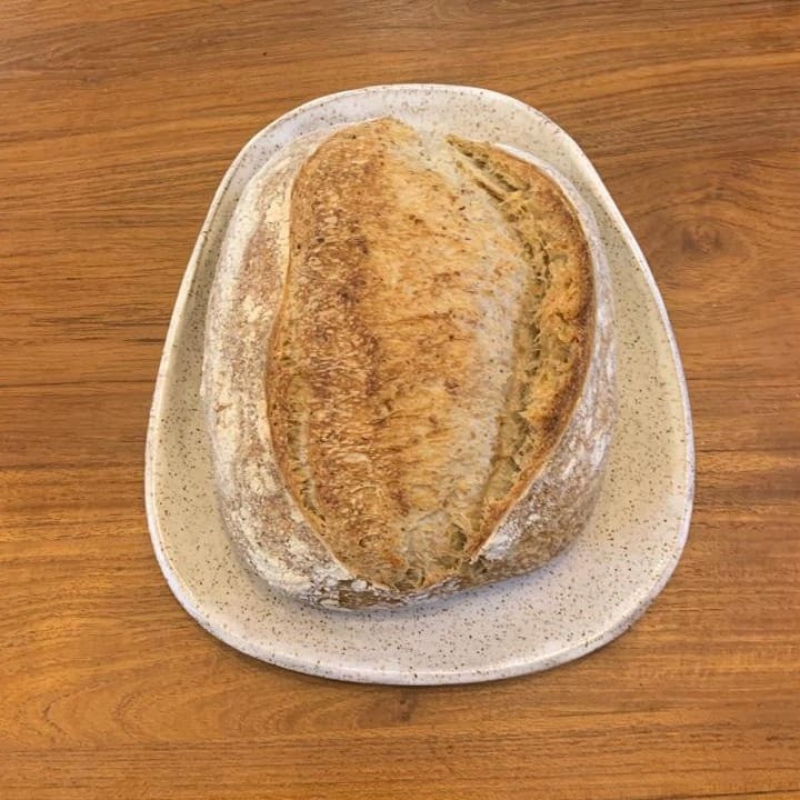 Pão de fermentação lenta  sem recheio