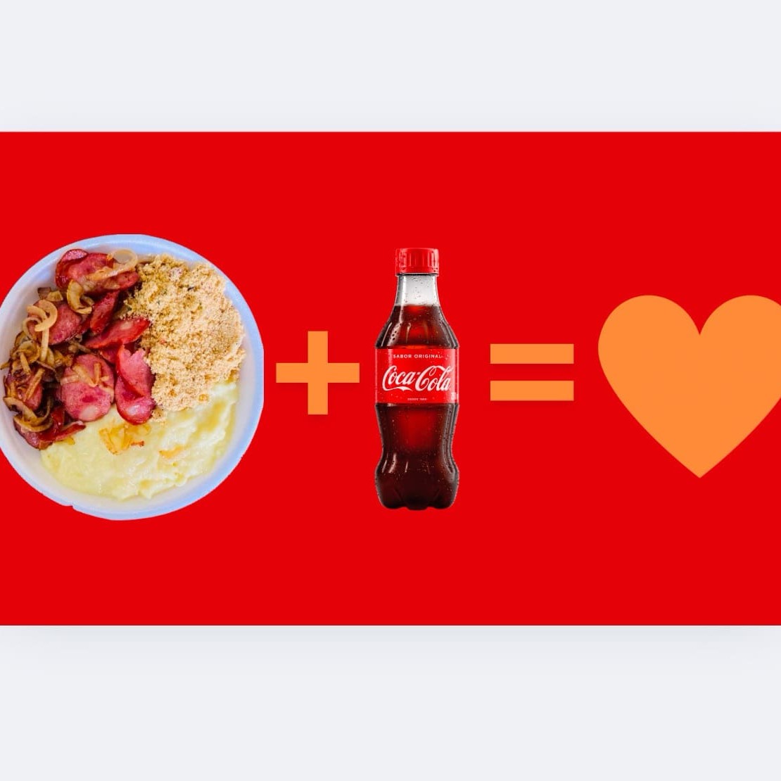 Linguiça calabresa acebolada simples, porém muito saborosa.  Acompanha arroz, feijão e farofa. Escolha entre: purê, macarronese, salada ou fritas.  Obs.:  - Embalagem Pt102. - Ideal para 1 pessoa. Esperamos que você tenha uma excelente refeição!