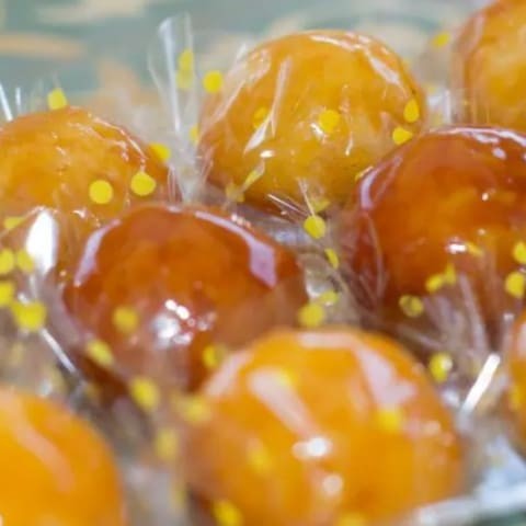 Leve 3 unidade dessa bala feita de modo artesanal. Caramelizada que derrete na boca.  (foto ilustrativa)