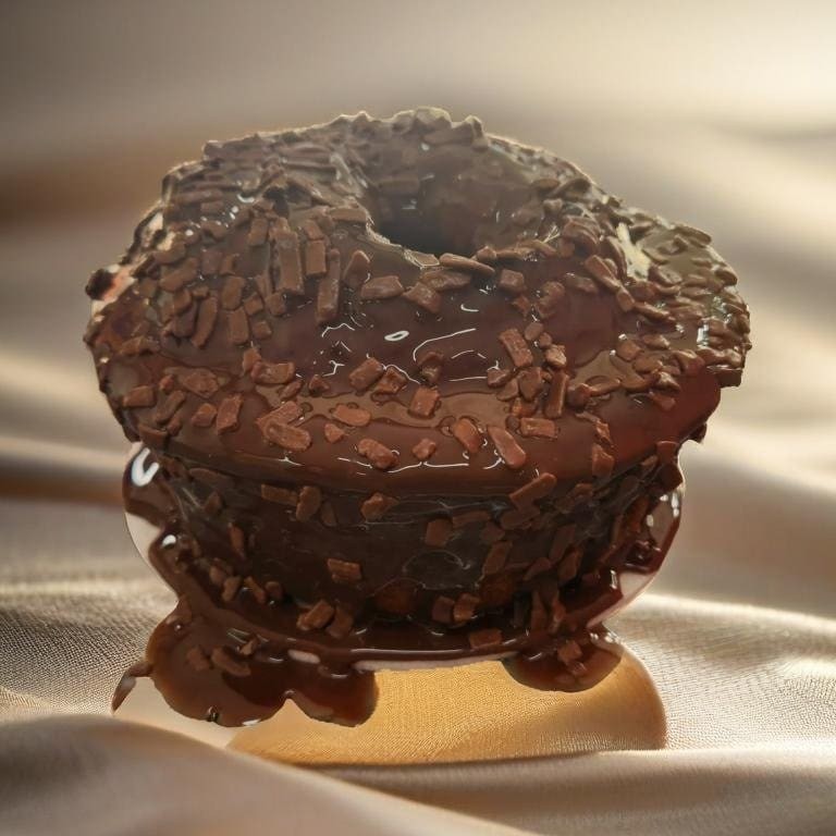 Bolo de Chocolate caseiro coberto com Brigadeiro feito Chocolate 50%!!!