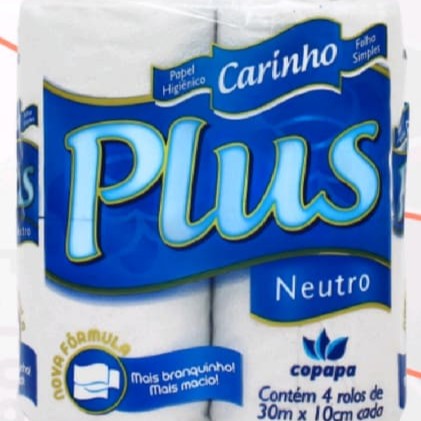 1 pacote com 4 rolos