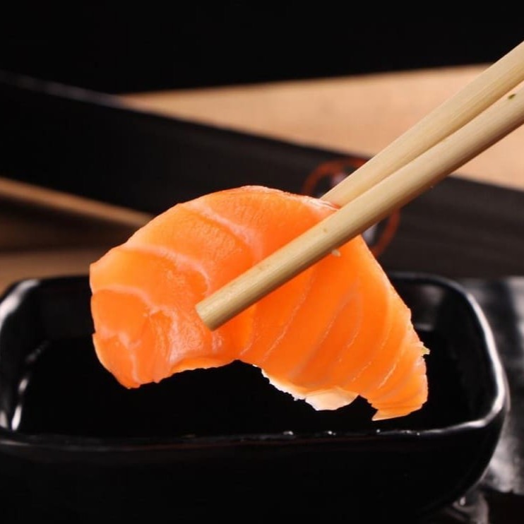 Sashimis de Salmão  - 8 unidades    ----------tags------------- Sushi/japa/culinária japonesa/sushi em casa / promoções/makimonos/Philadelphia/filadélfia/hot filadélfia/ hot Philadelphia/sunomono/entre grátis/combinados/Carpaccio/cevite/sashimi de salmão/sushi por 1 real / promoção de hot/temaki/yakissoba