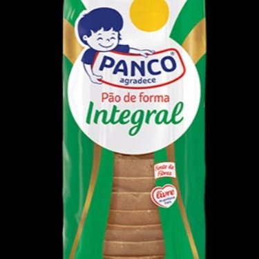 Pacote de pão de forma integral Panco ou Visconti
