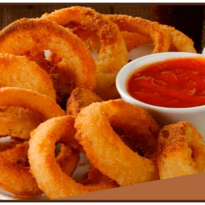 Porção de Anel de Cebola - 10 unidades