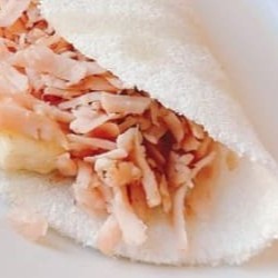 Tapioca de fabricação própria, super recheada com presunto sem capa ralado, mais 1 queijo e 5 acompanhamentos de sua preferência!  #acai #crepe #tapioca #salada #natural #fit #lowcarb #jardimcrepetapioca #lanche #francesa #crepesalgado #crepedoce #tapiocasalgada #tapiocadoce #Catupiry #frango #carneseca #costelabovina #camarão #salmão #salame #presunto #calabresa #peitodeperu #docedeleite #Nutella #romeuejulieta #chocolate #kinderbueno #Milka #nestle #lacta #pizza #hamburguer #artesanal