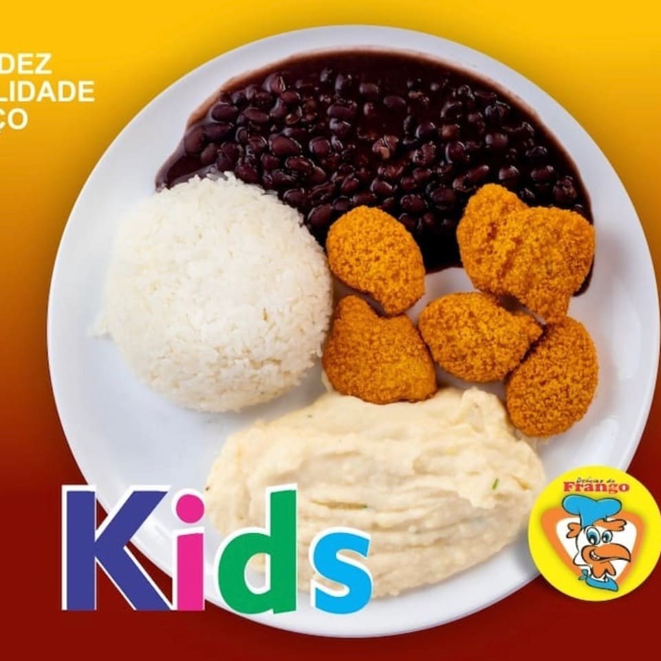 Acompanha arroz, feijao e fritas. Ou monte seu prato escolhendo 3 acompanhamentos