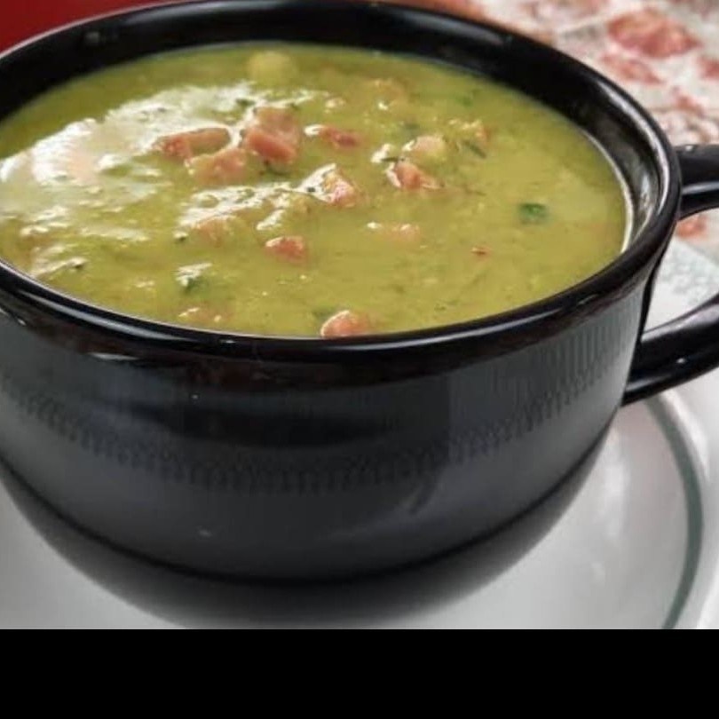 Ervilha, bacon e Calabresa