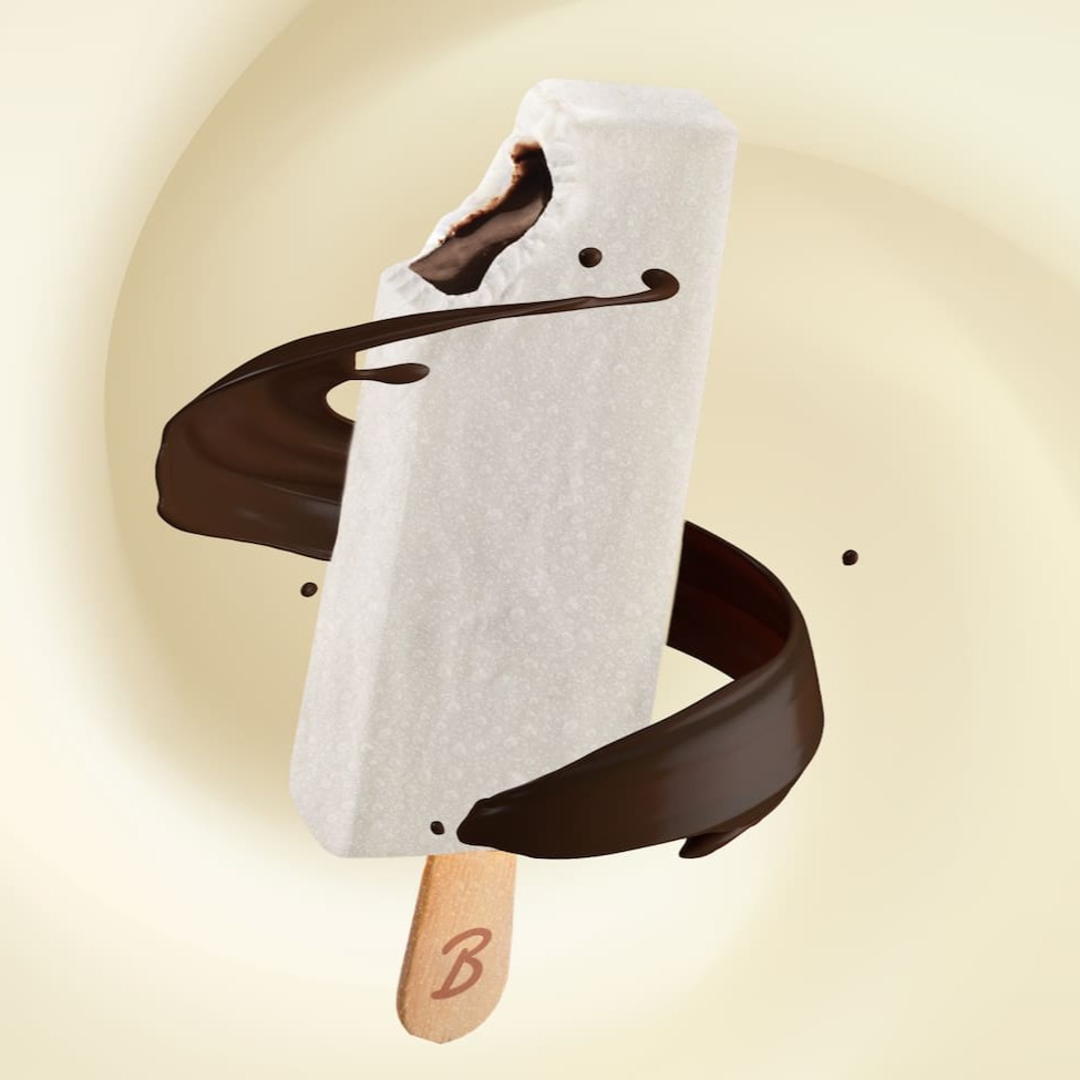 Deliciosa bastone de coco com o recheio de trufa de chocolate que você nunca provou igual.   Paleta mexicana de coco recheado com chocolate. Porção de 115g (1 unidade). Alérgicos: contém leite, contém lactose. Por ser uma linha de produção compartilhada, contém glúten.