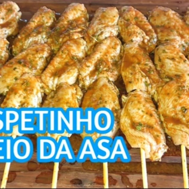 Espeto de Tulipa o meio da Asa !!