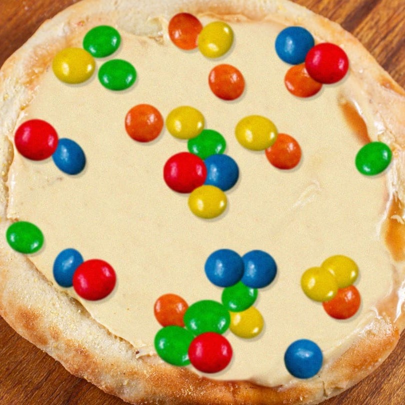 Chocolate branco e disquete