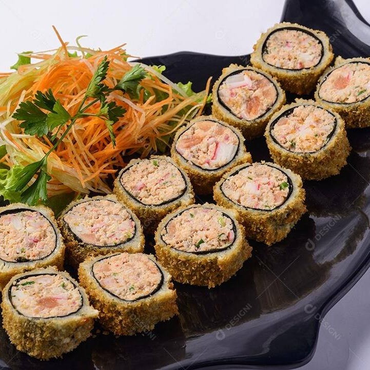 Hot Filadélfia 8  - Joy Selado 2 -  Harumaki salmão 1.