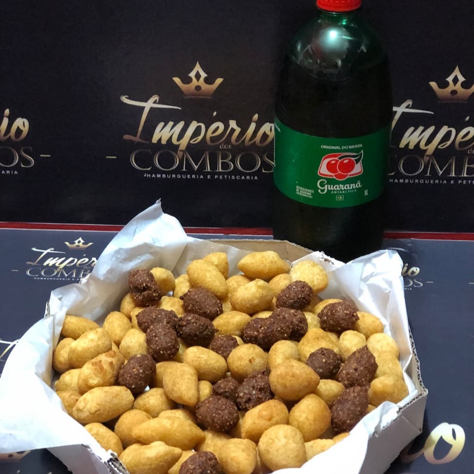 Queijo/ queijo com presunto/ coxinha/ kibe/ calabresa