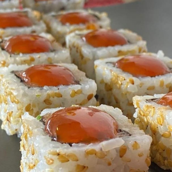Makimono Salmão Spice (Salmão Picante)