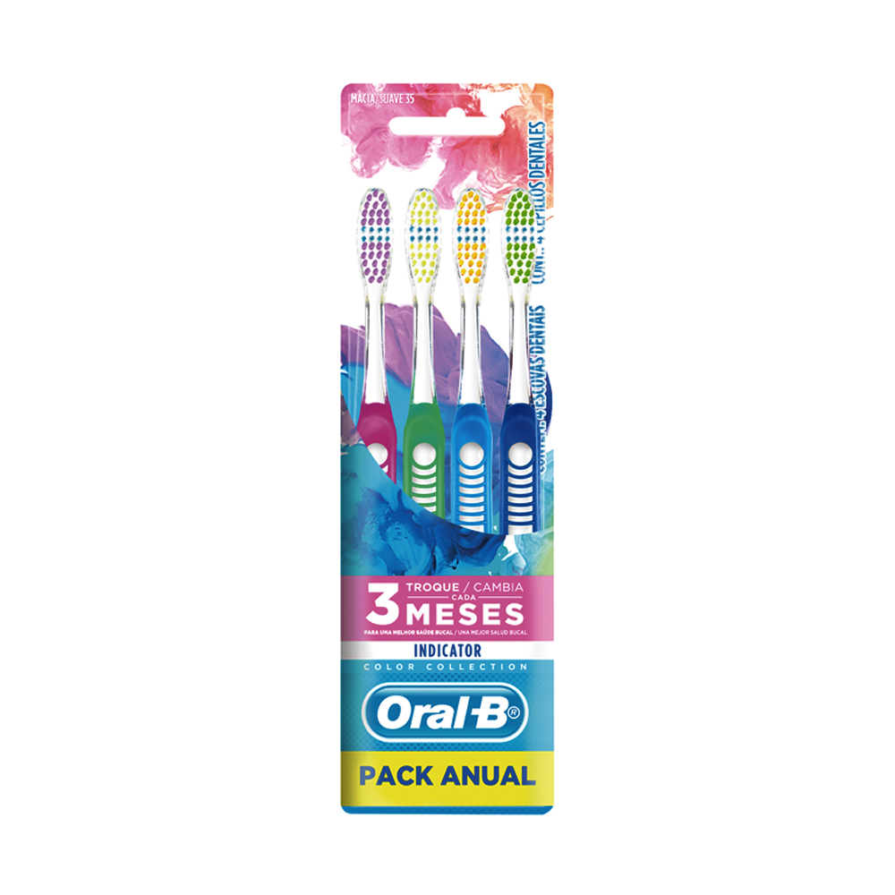 CEPILLO DENTAL ORAL B INDICATOR*4UND