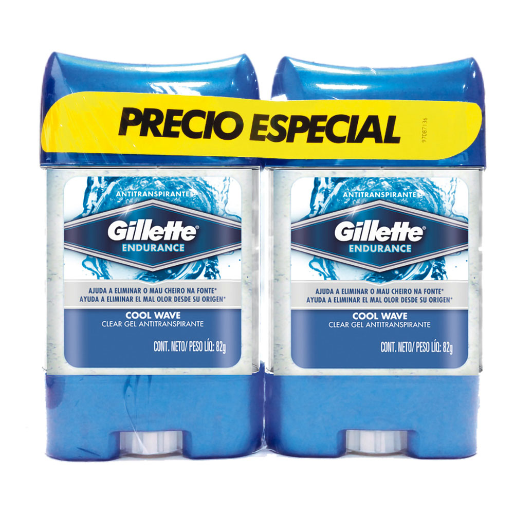 DES GILLETTE GEL COOL WAVE*82G*2U