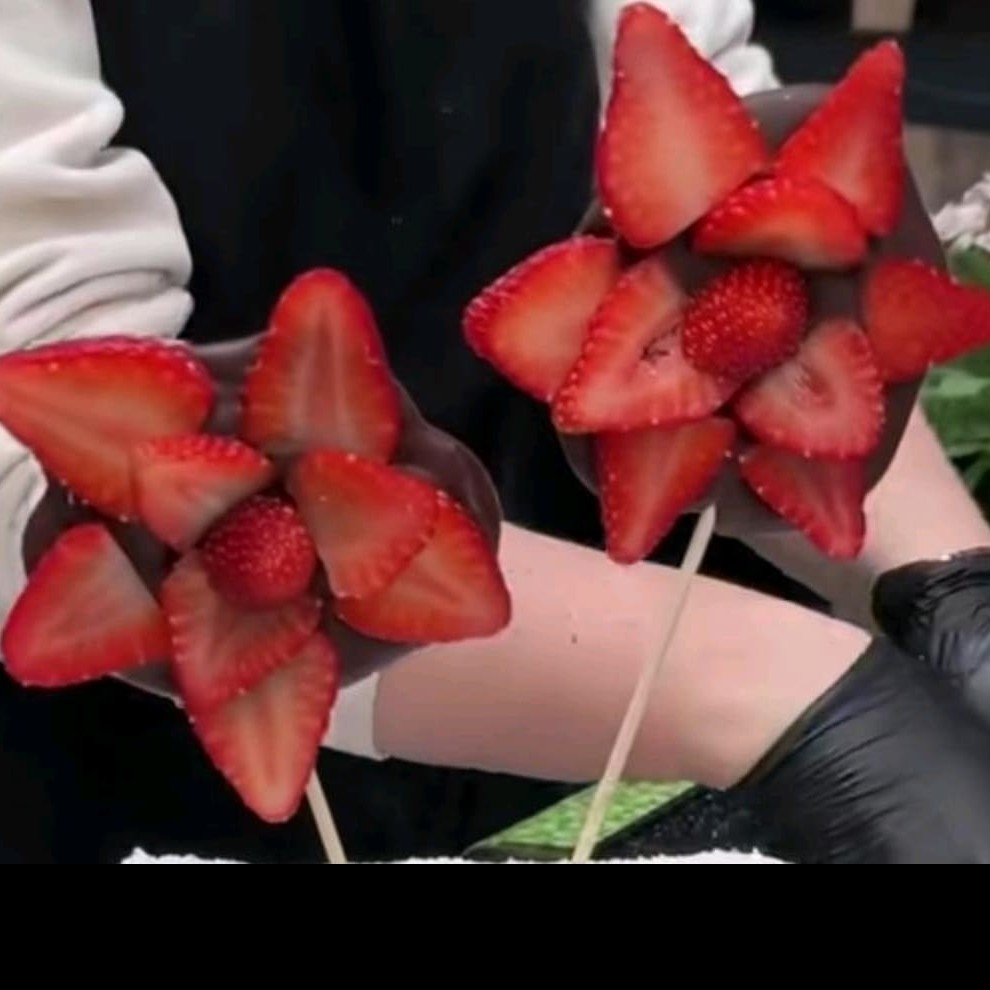 Chocolate com morango