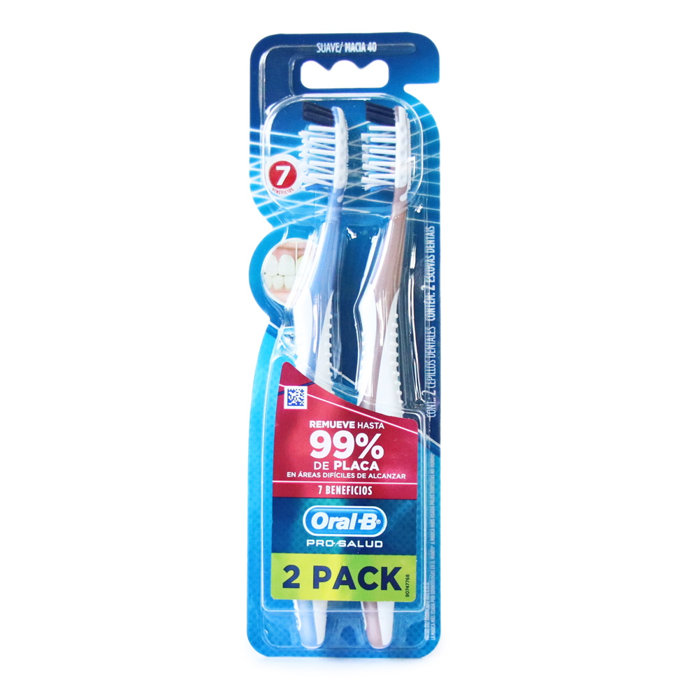 CEPILLO DENTAL ORAL 7 BENEFICIOS*2UND