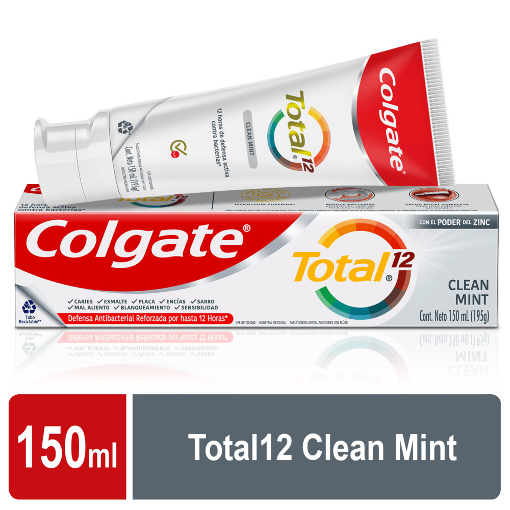 CREMA DENTAL COLGATE TOT 12*150ML
