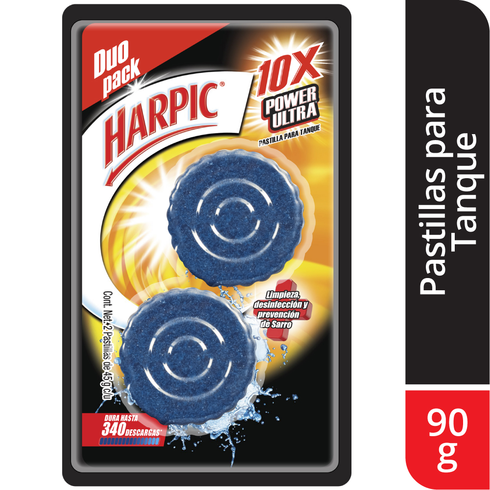 PASTILLA HARPIC POWER*2U