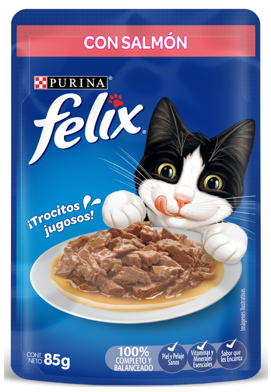 FELIX SALMON Y PAVO * 85G