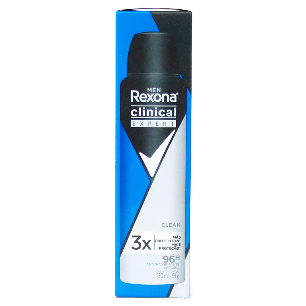 DES REXONA CLINICAL MEN CLEAN*150ML