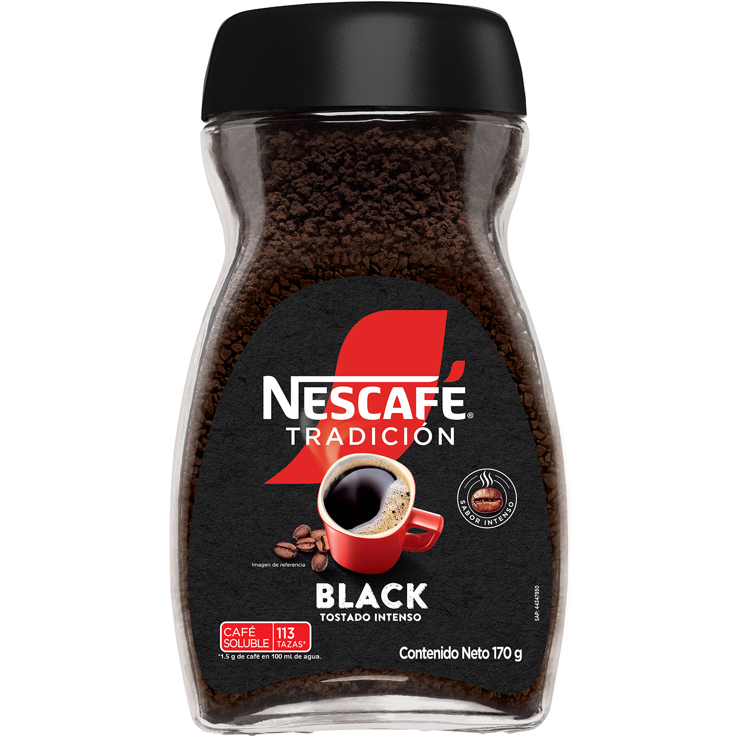 CAFE NESCAFE BLACK*170G