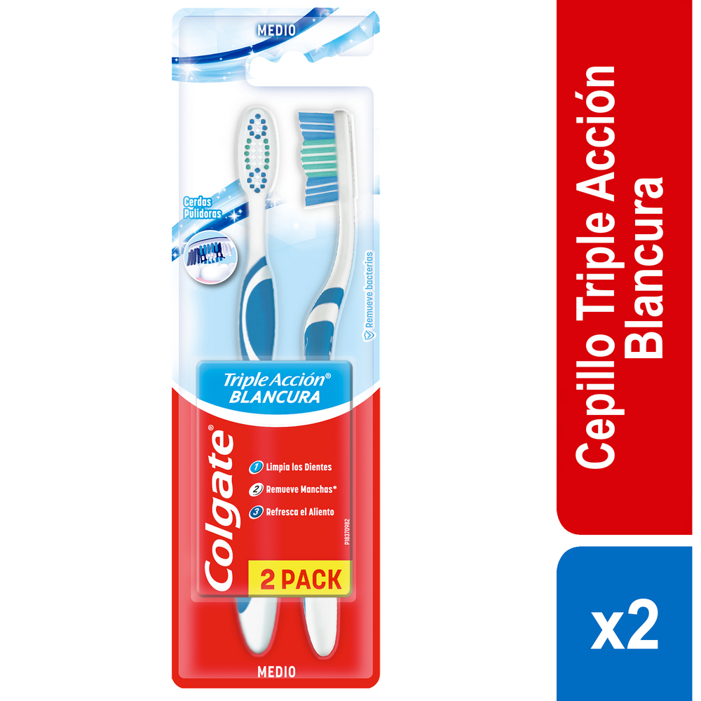 CEPILLO DENTAL COLGATE BLANCURA*2UN