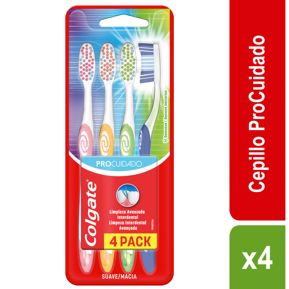 CEPILLO DENTAL COLGATE PRO CUIDA*4