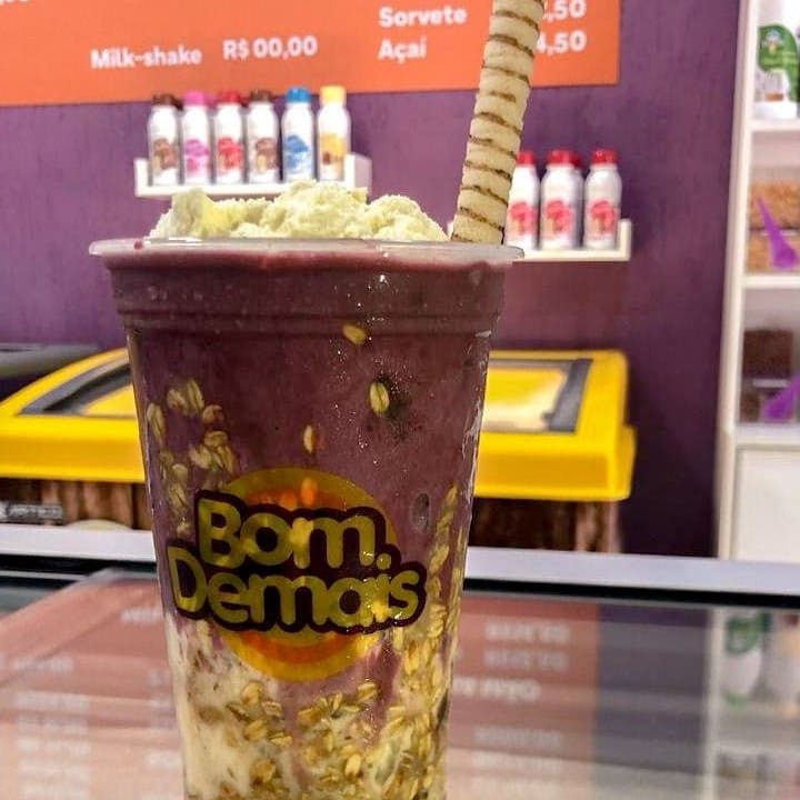 Sorvete, açaí