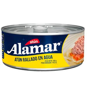 ATUN ALAMAR RALLADO EN AGUA*150 GR