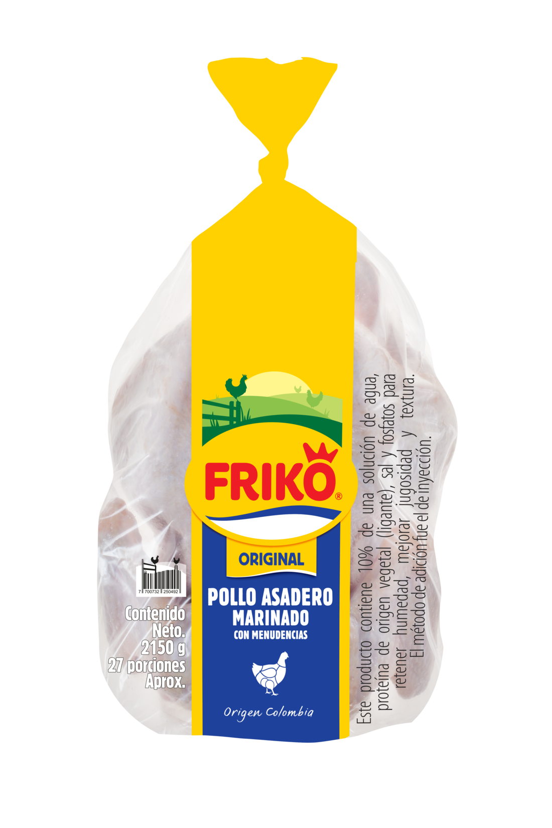 POLLO ENTERO FRIKO CV