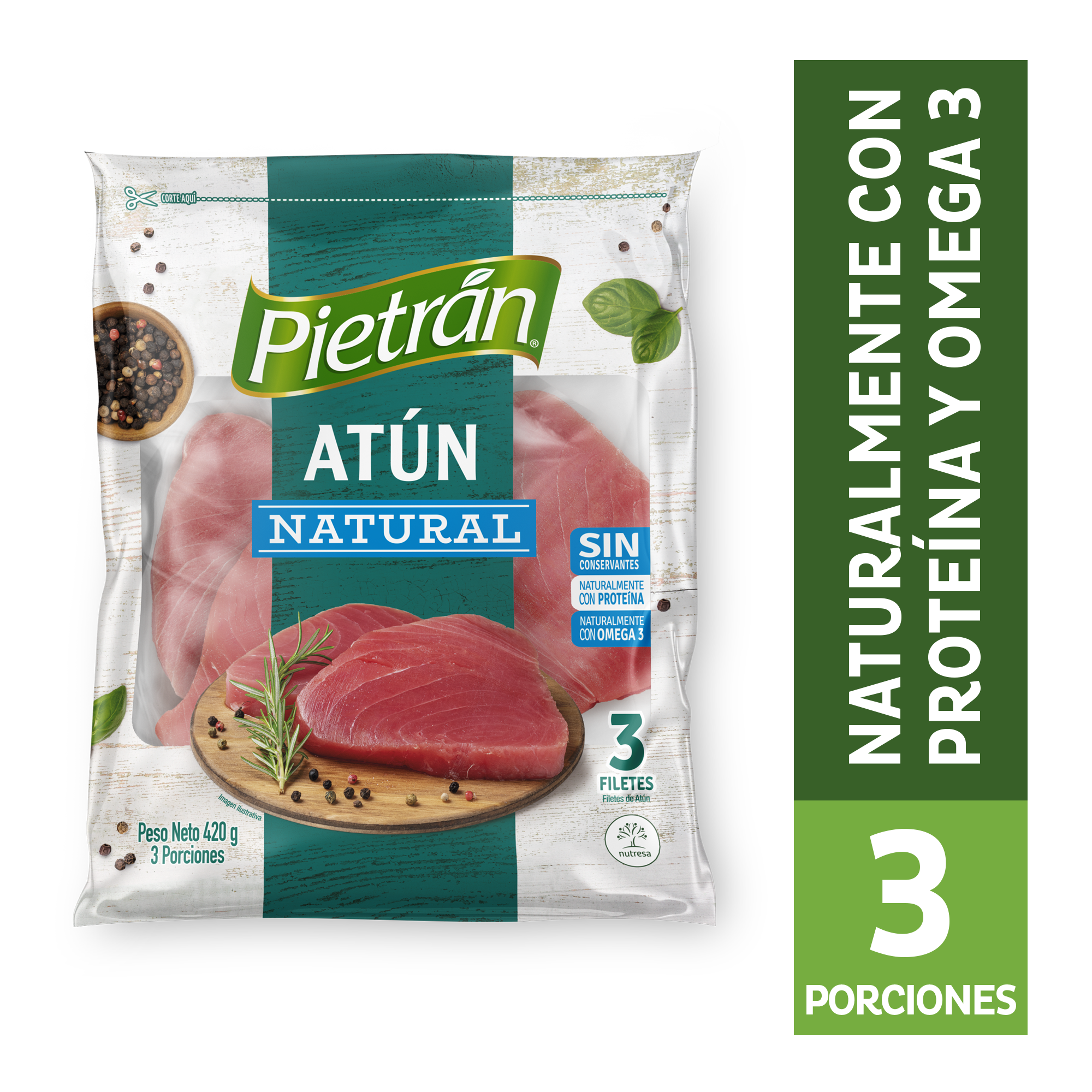 ATUN PIETRAN NATURAL*420G