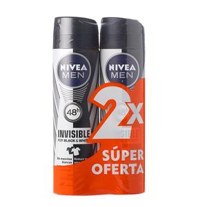 DES NIVEA BLACK AND WHITE SPRAY*150ML*2U